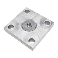 Support de plaque plate carrée fixe à tête pour vérin électrique B (Modèle 0043073)