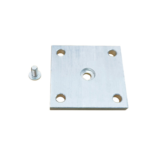 Support de plaque plate de montage fixe à tête pour vérin électrique A