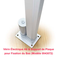 Vérin électrique inox 10 mm course - pour milieux mouillés et corrosifs (Modèle 0041630-6)