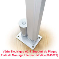 Vérin électrique 2000N 200kg course 450MM actionneur linéaire avec potentiomètre intégré (Modèle 0041524-2)