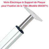 Kit de télécommande de micro-vérin électrique industriel 2000N avec interrupteurs magnétiques reed NF (Modèle 0043083-4)