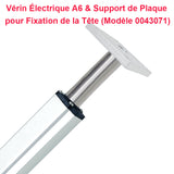 Vérin électrique inox 900 mm course - pour milieux mouillés et corrosifs (Modèle 0041633-6)