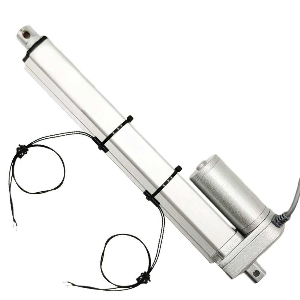 Vérin électrique 200MM interrupteur magnétique reed à course réglable ...