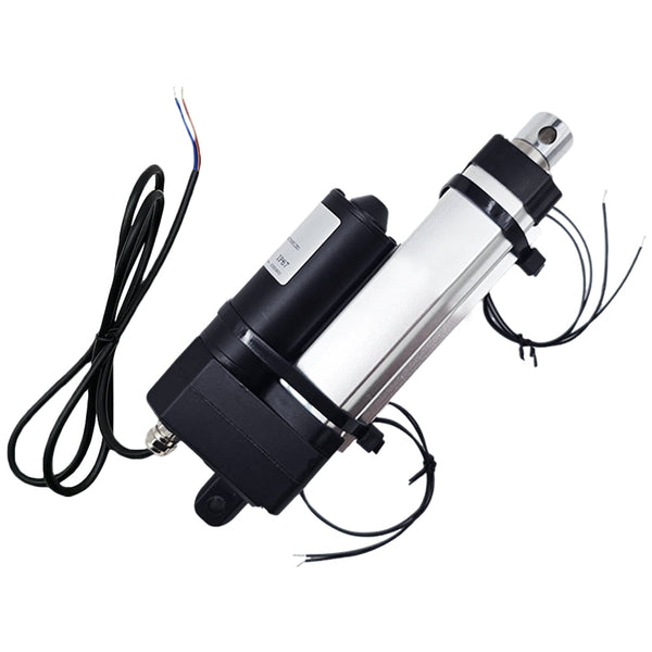 100mm Vérin électrique étanche IP67 course réglable avec interrupteur à lames