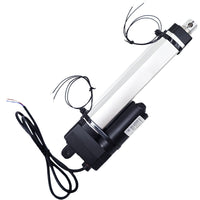 200mm Vérin électrique étanche IP67 course réglable avec interrupteur à lames