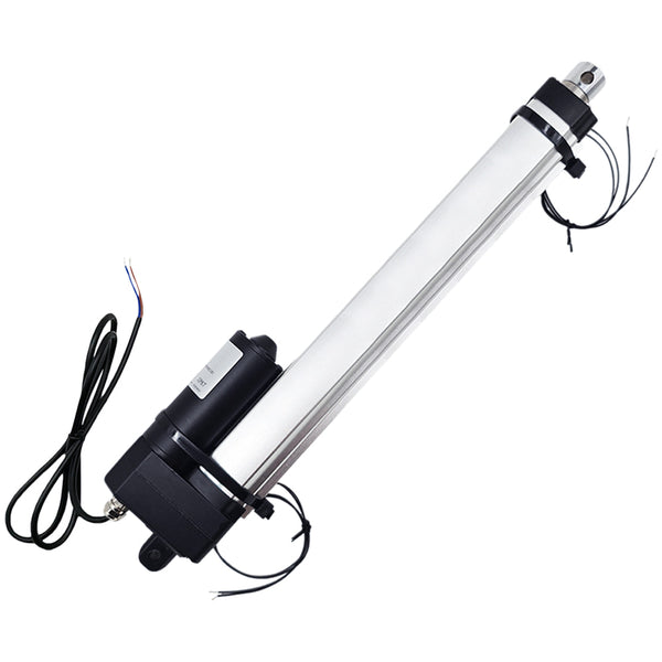 300mm Vérin électrique étanche IP67 course réglable avec interrupteur à lames