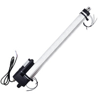 400mm Vérin électrique étanche IP67 course réglable avec interrupteur à lames