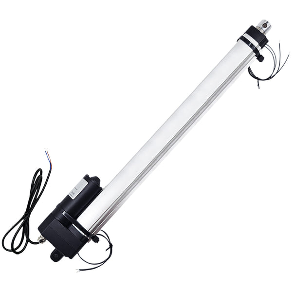 400mm Vérin électrique étanche IP67 course réglable avec interrupteur à lames