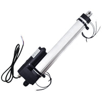 250mm Vérin électrique étanche IP67 course réglable avec interrupteur à lames