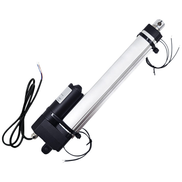 250mm Vérin électrique étanche IP67 course réglable avec interrupteur à lames