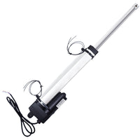 250mm Vérin électrique étanche IP67 course réglable avec interrupteur à lames