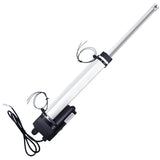 250mm Vérin électrique étanche IP67 course réglable avec interrupteur à lames
