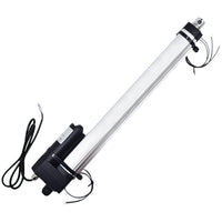 350mm Vérin électrique étanche IP67 course réglable avec interrupteur à lames
