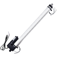 450mm Vérin électrique étanche IP67 course réglable avec interrupteur à lames