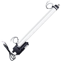 450mm Vérin électrique étanche IP67 course réglable avec interrupteur à lames