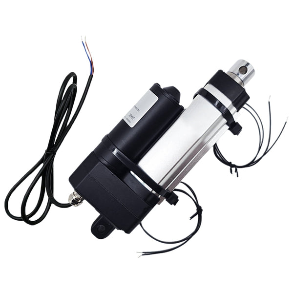 50mm Vérin électrique étanche IP67 course réglable avec interrupteur à lames