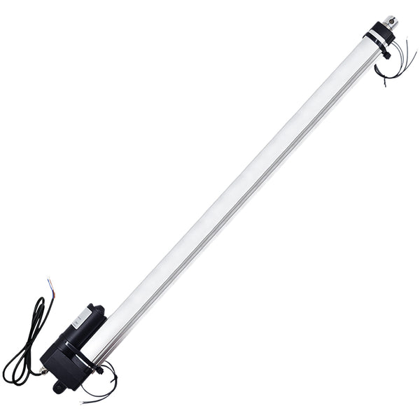 600mm Vérin électrique étanche IP67 course réglable avec interrupteur à lames