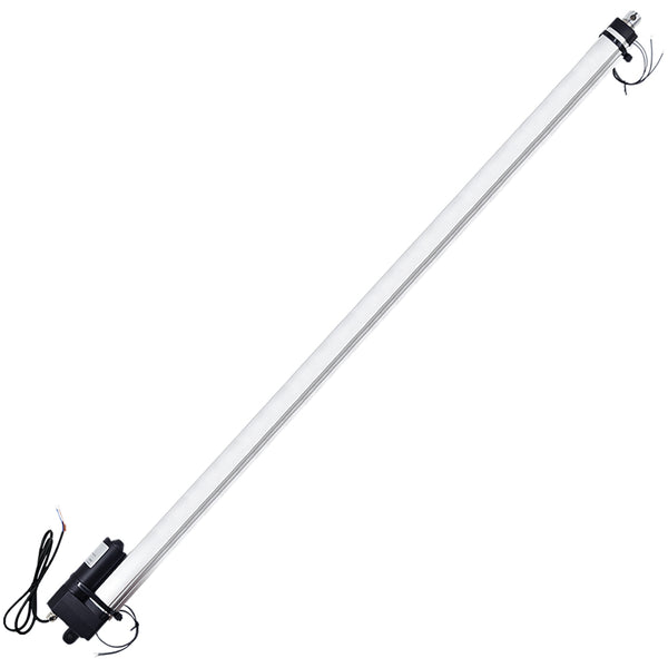 800mm Vérin électrique étanche IP67 course réglable avec interrupteur à lames