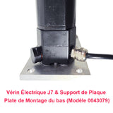 3500N Course 350mm vérin électrique pour trappe de cave – Indice d'étanchéité IP67 & silencieux (Modèle 0041939-7)