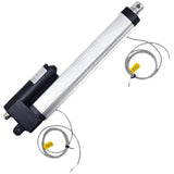 250mm Vérin électrique étanche course réglable fin de course magnétique