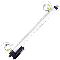 450mm Vérin électrique étanche course réglable fin de course magnétique