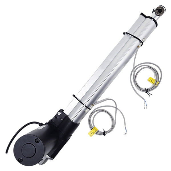 Vérin électrique industriel course réglable 250mm avec interrupteur magnétique électronique