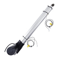 Vérin électrique industriel course réglable 400mm avec interrupteur magnétique électronique