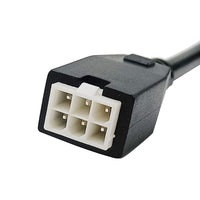 Câble d'alimentation d'extension de 2,5 m pour vérins électriques de type A, B ou J avec capteur à effet Hall (Modèle 0043043)